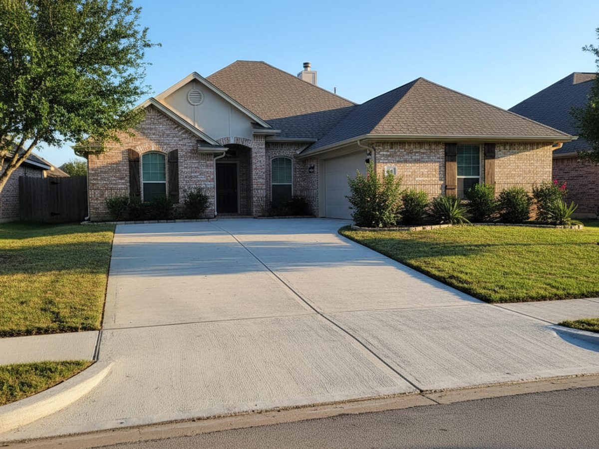 Concrete Patios completed by Progressive Concrete Inc in San Angelo, TX